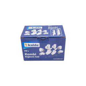 Dirsekli  10'lu Kombi Bağlantı Seti Metalli