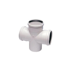 110 x 110 Pvc - U Çift Çatal 87°