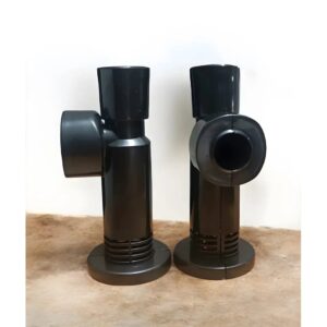 BORU GİZLEME APARATI SİYAH 2 ' Lİ HAVLUPAN VE PEX VANA UYUMLU